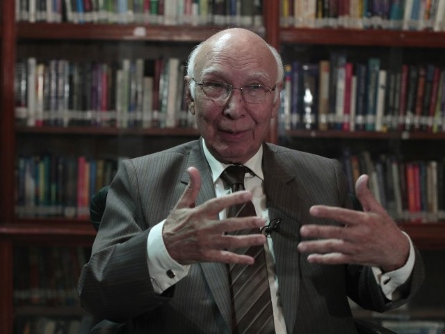 Adviser to Prime Minister on Foreign Affairs Sartaj Aziz. PHOTO: REUTERS