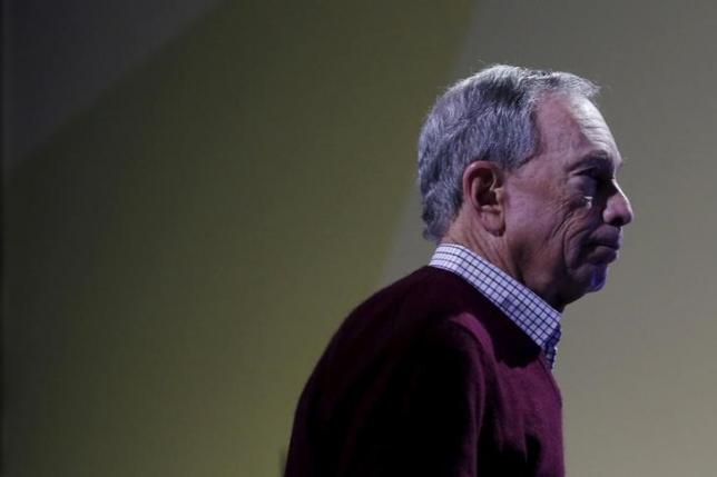 Former New York City Mayor Michael Bloomberg attends a meeting during the World Climate Change Conference 2015 (COP21) at Le Bourget, near Paris, France, December 5, 2015. PHOTO: REUTERS