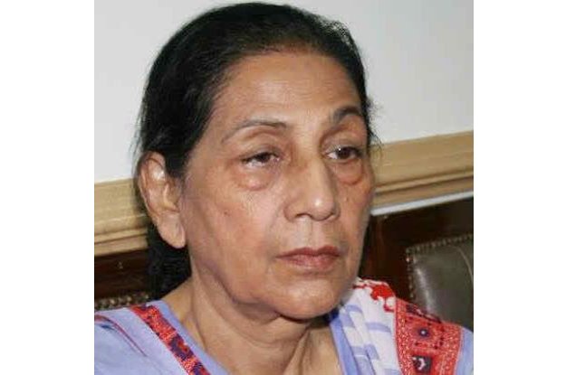 Poet Nasreen Anjum Bhatti. PHOTO: FILE