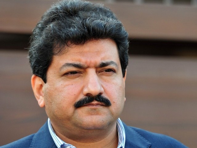 Senior journalist Hamid Mir. PHOTO: AFP
