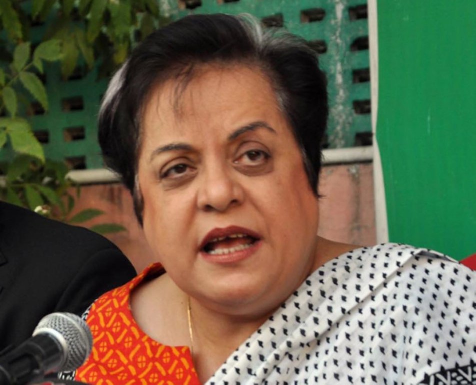 Shameful and condemnable attack on Marvi Sirmed by JUIF Senator on TV show, says PTI leader. PHOTO: EXPRESS
