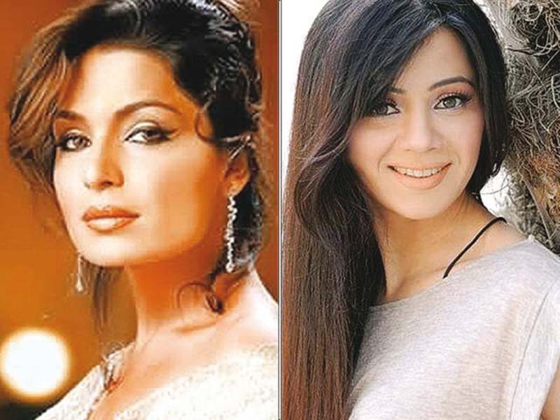 Meera and Rabi Pirzada play lead roles in Shor Sharaba. PHOTOS: FILE
