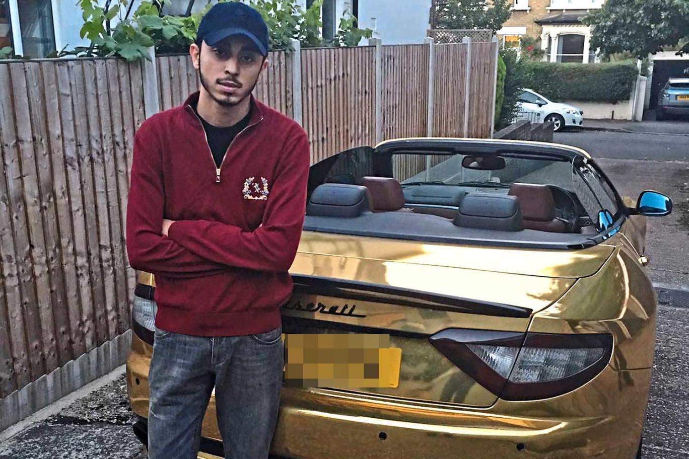 pakistani billionaire unfazed about gold plated maserati being impounded in london the express tribune gold plated maserati being impounded