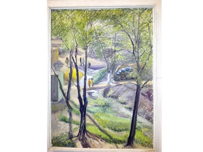 Misbahuddin Qazi has exhibited works extensively both nationally and internationally. PHOTOS: EXPRESS