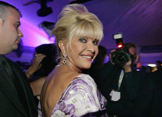 Ivana Trump smiles during an event in 2006 PHOTO: REUTERS
