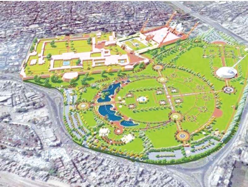 The Greater Iqbal Park project design. PHOTO: FILE