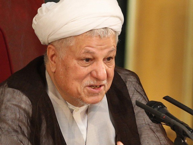 Former Iranian president Akbar Hashemi Rafsanjani. PHOTO: AFP