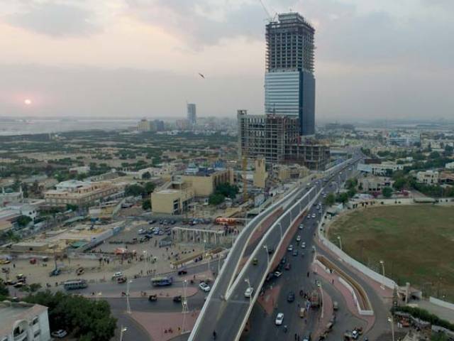 Bahria Town in Karachi. PHOTO: AFP