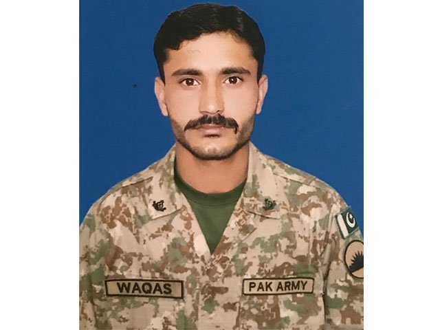 Sepoy Waqas. PHOTO: ISPR