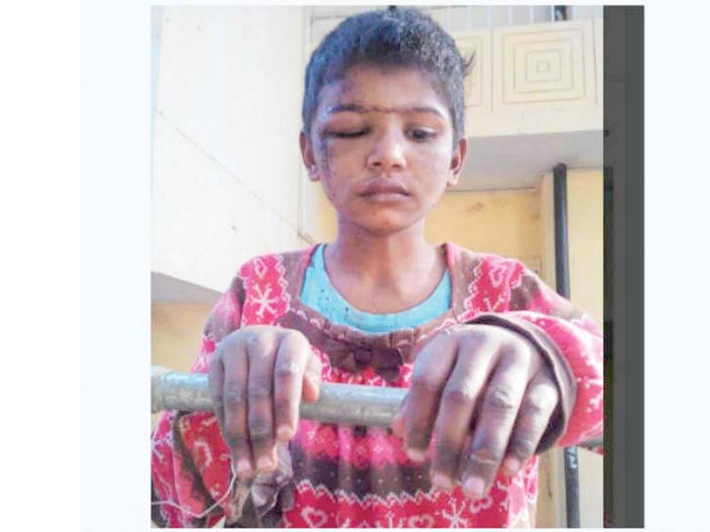 10-year-old Tayyaba. PHOTO: FILE