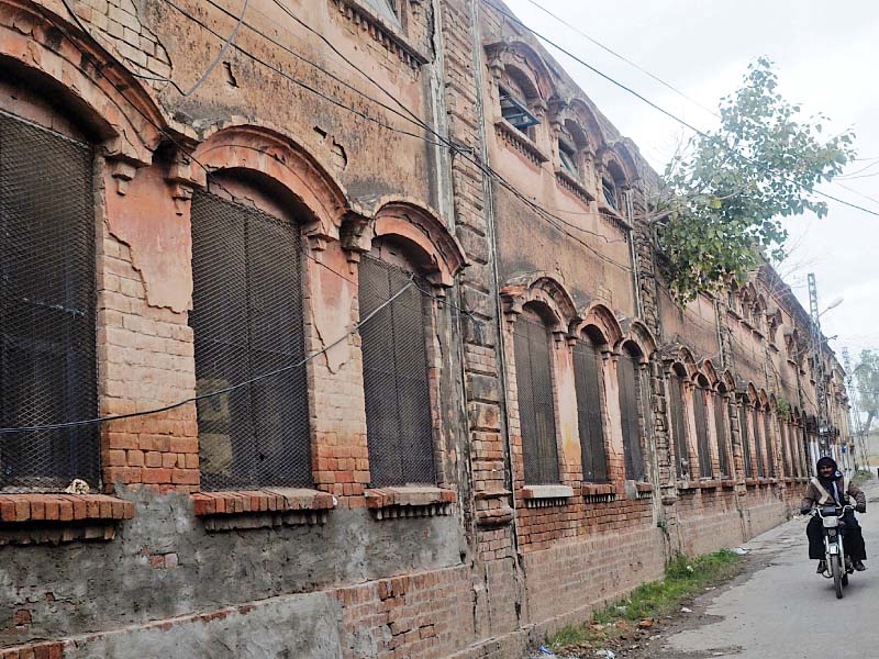 Dilapidated state of Denny’s School calls for attention by the authorities concerned. PHOTO: EXPRESS