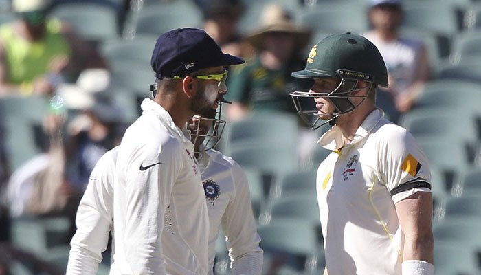 Australia-India encounters are known for their verbal spats. PHOTO: AFP