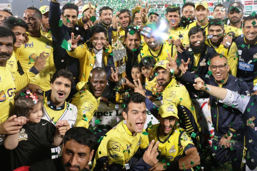 Peshawar Zalmi crowned PSL champions. PHOTO: SHAFIQ MALIK/ EXPRESS