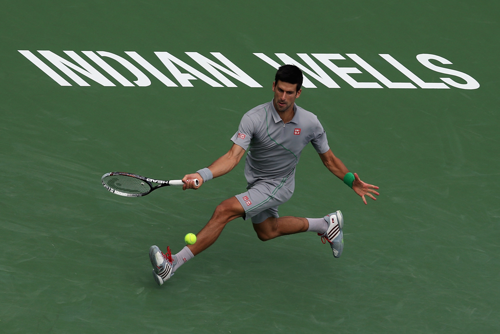 ALL SERB AFFAIR: Three-time defending champion Djokovic is set to face compatriot Viktor Troicki in their round of 32 match on Saturday. PHOTO: AFP