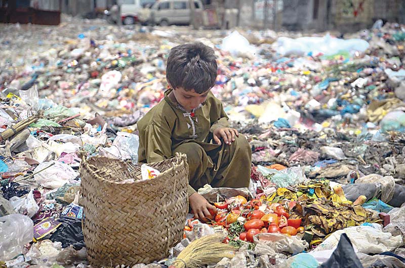 No progress: A hundred days ago, Akhtar had launched a drive to clean up the trash lining the streets of the city. Photo: File