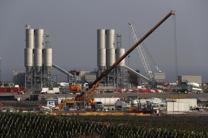 A nuclear power station site. PHOTO: REUTERS