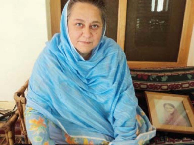 Musarrat Ahmad Zeb claims her inner conscience has compelled her to spill the beans. PHOTO: Express