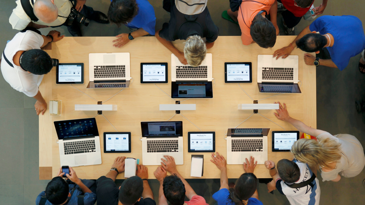 Apple tops the list of most valuable brands for the seventh time in a row. PHOTO: REUTERS