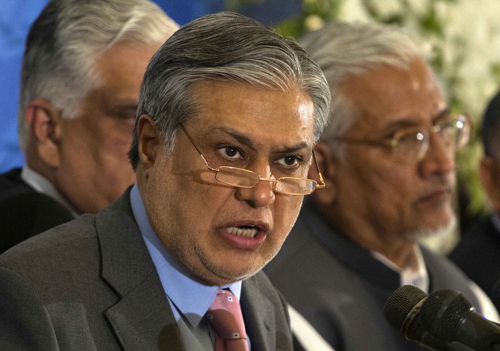 Finance Minister Ishaq Dar. PHOTO: REUTERS / FILE