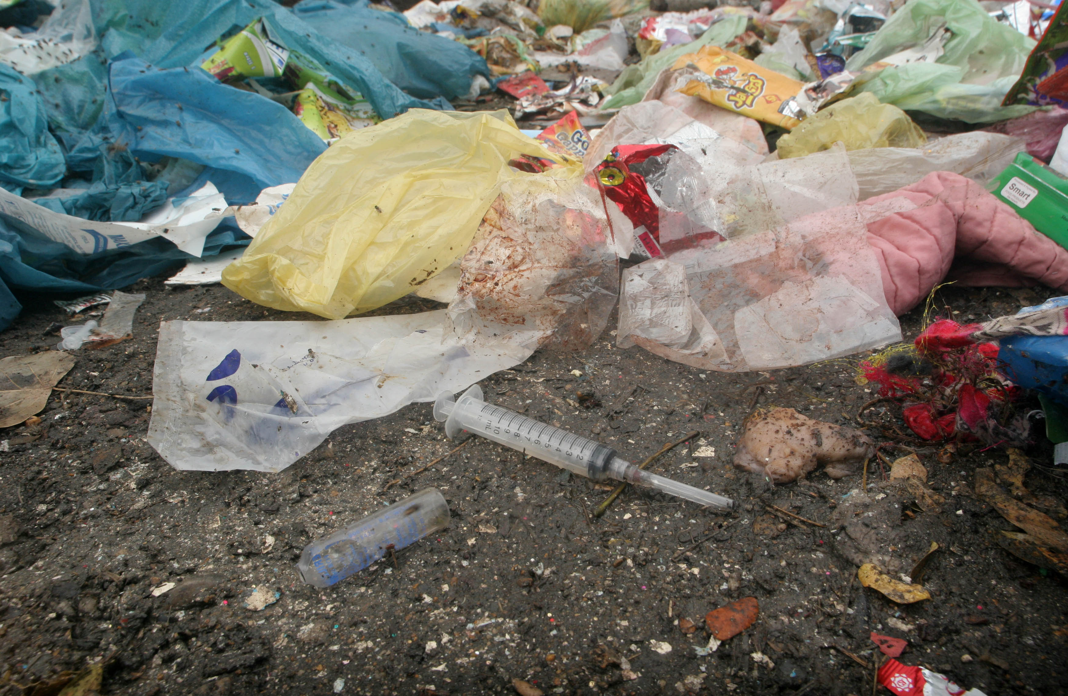 Medical waste disposal measures and ensuring clean water supply are two of the items the judicial commission has asked the hospitals to file a report on. PHOTO: EXPRESS