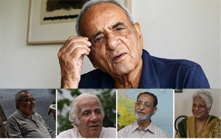 Five people who witnessed the Partition. PHOTO: AFP