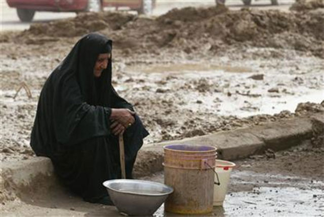North Sindh Urban Services Corporation's filtration plant choked creating problems for residents. PHOTO: FILE