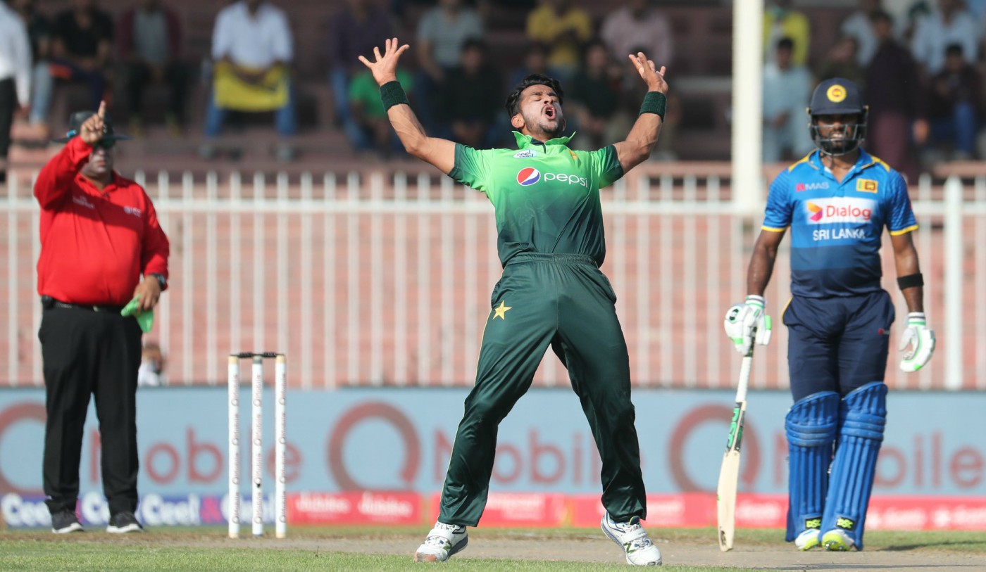 Hasan was crowned the best in the world during the ODI series and Sami says he has never seen a bowler improve so much in such a short span of time. PHOTO: AFP