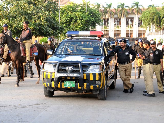 Punjab Police. PHOTO: EXPRESS / FILE