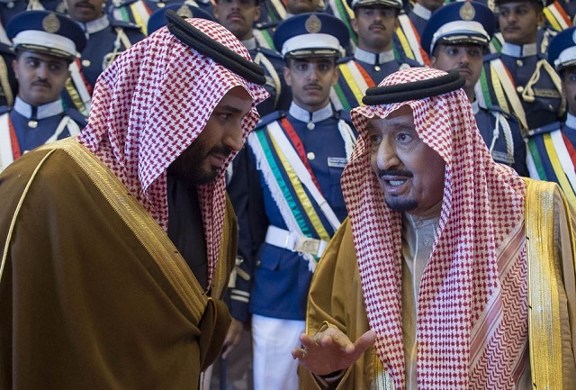 Saudi King Salman and Crown Prince Mohammed bin Salman. PHOTO: AFP/FILE