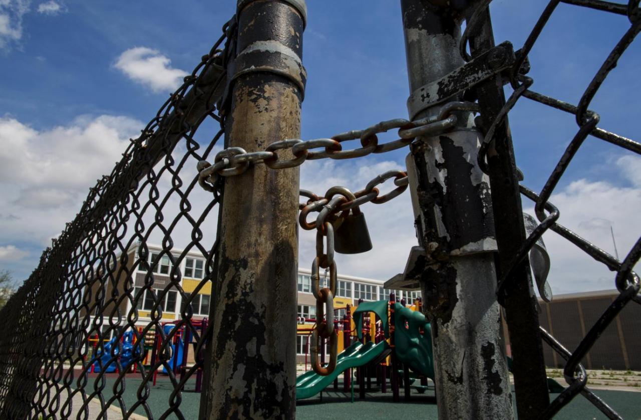 Representational image of a closed down school. PHOTO: REUTERS