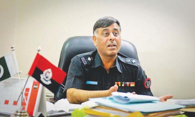 SSP Malir Rao Anwar. PHOTO: FILE