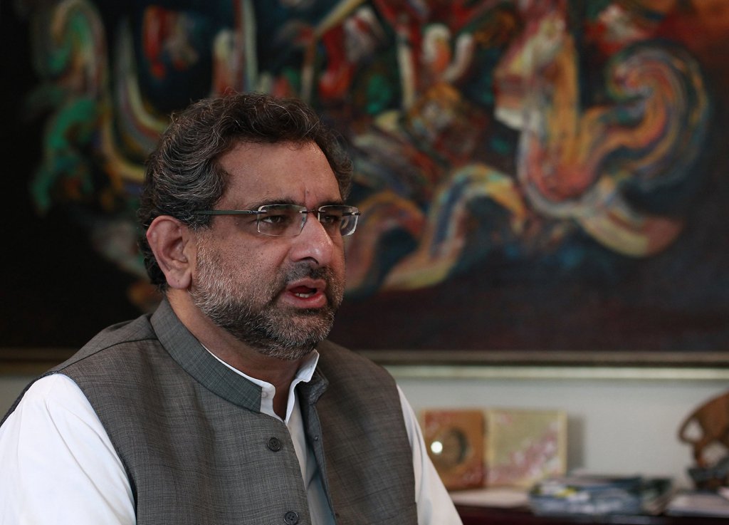Prime Minister Shahid Khaqan Abbasi. PHOTO: REUTERS