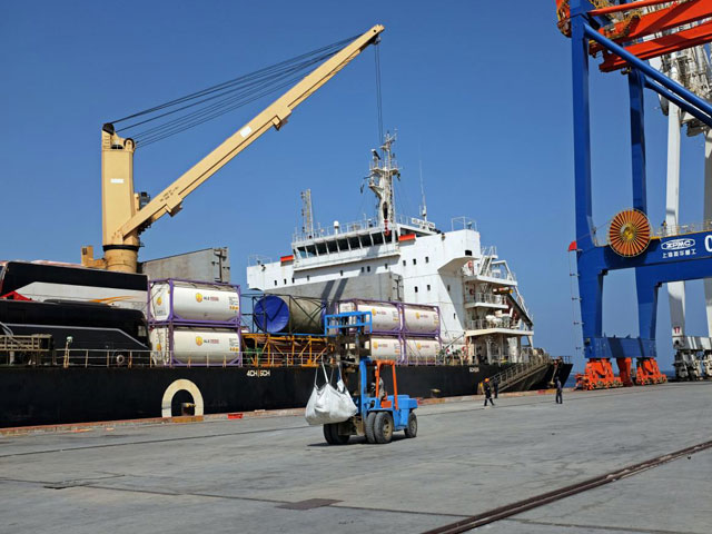 A general view of Gwadar port in Gwadar, Pakistan October 4, 2017. PHOTO: REUTERS