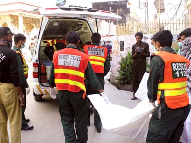 Police official say the incident took place over a property dispute between Shaukat Athwal and Zafar Athwal. PHOTO: EXPRESS/FILE