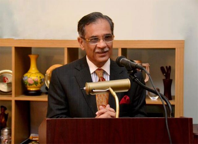 Chief Justice of Pakistan Mian Saqib Nisar. PHOTO: EXPRESS