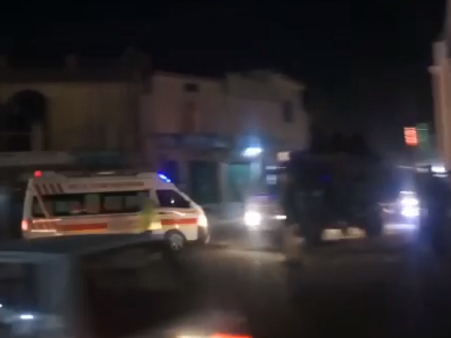 Security forces and police have cordoned off the area in Swat's Kabal tehsil. SCREENGRAB