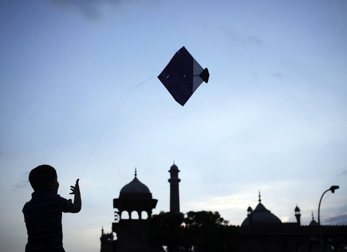 Kite flying. PHOTO: REUTERS
