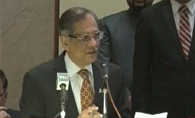 The Chief Justice of Pakistan Saqib Nisar
PHOTO: FILE