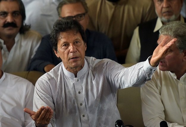 PTI Chief Imran Khan. PHOTO: AFP