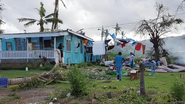cyclone causes floods in Fiji
PHOTO: REUTERS