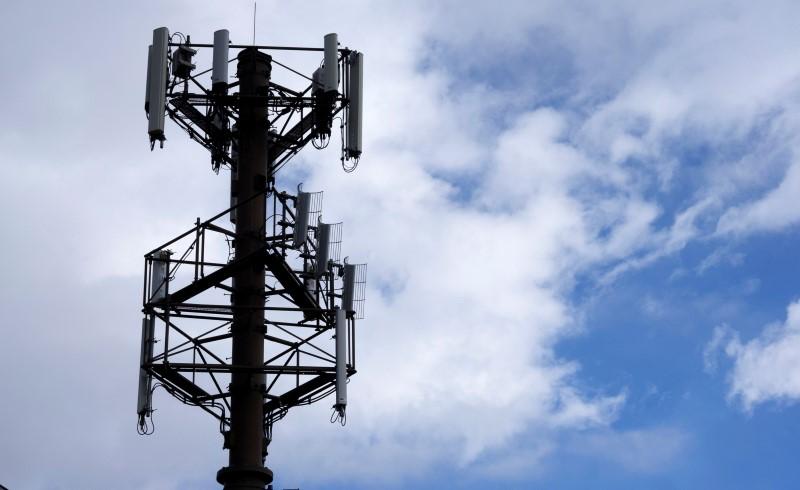 A telecommunications tower. PHOTO: REUTERS
