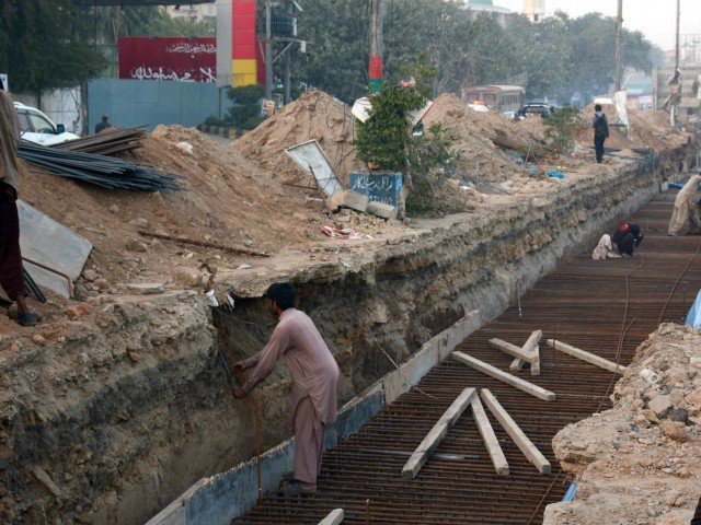 New budget allocates Rs25b for projects including Green Line BRT, K-IV. Photo: File