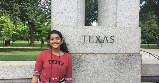 Sabika Sheikh was studying in the US through an exchange programme funded by the State Department. PHOTO: TWITTER
