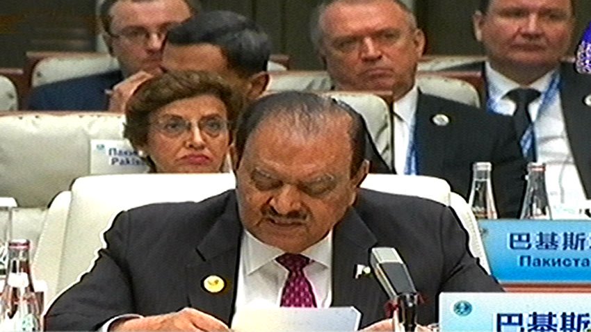 President Mamnoon Hussain. PHOTO: RADIO PAKISTAN