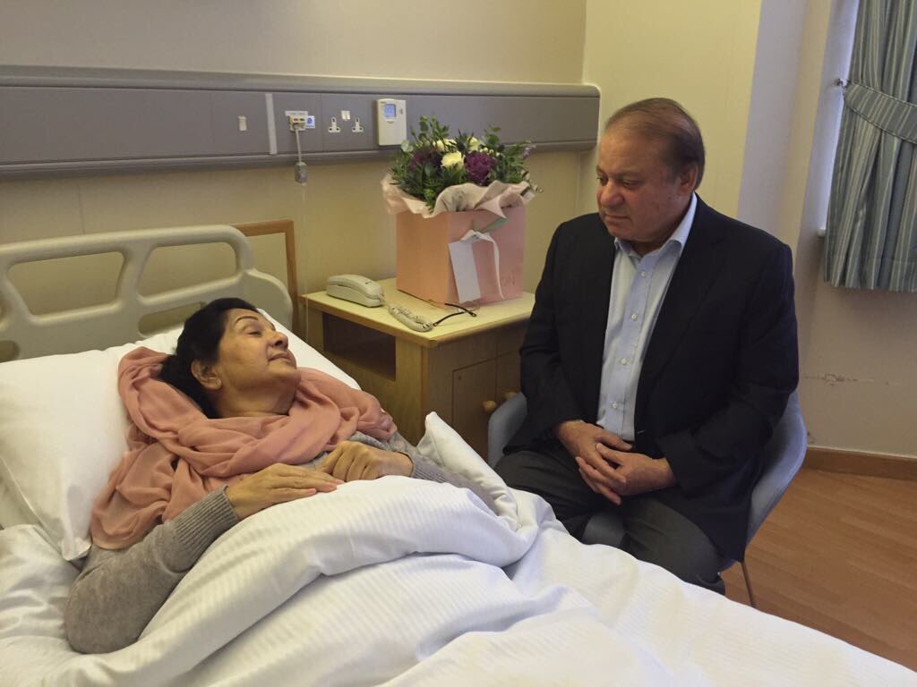 Begum Kulsoom 'opened eyes for a few seconds' The Express Tribune...