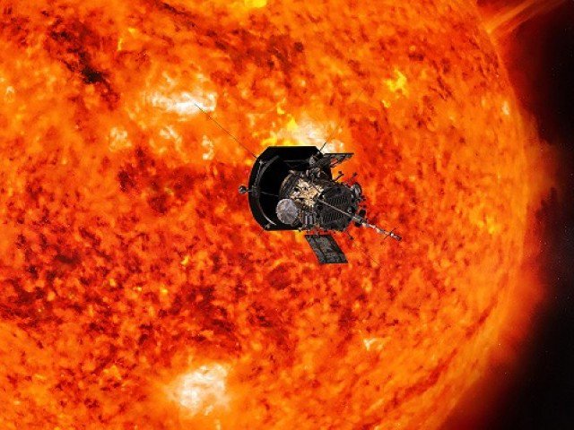 The car-sized Parker Solar Probe is scheduled to blast off on a Delta IV Heavy rocket from Cape Canaveral. PHOTO: AFP/FILE