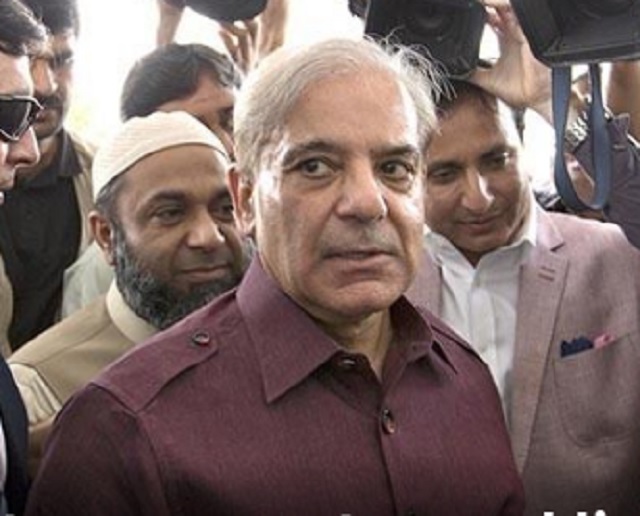 PML-N president vows to expose those behind 'rigging' during a charged speech in NA. SCREENGRAB