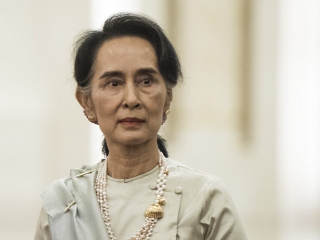 Aung San Suu Kyi. PHOTO: AFP