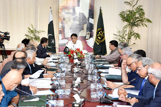 Economic Advisory Council. PHOTO: Government of Pakistan/ Twitter