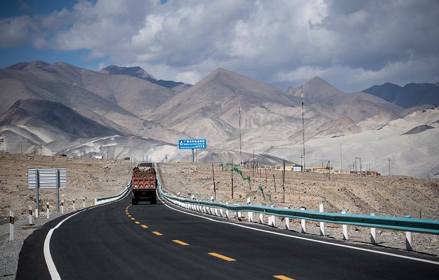 CPEC route. PHOTO: AFP